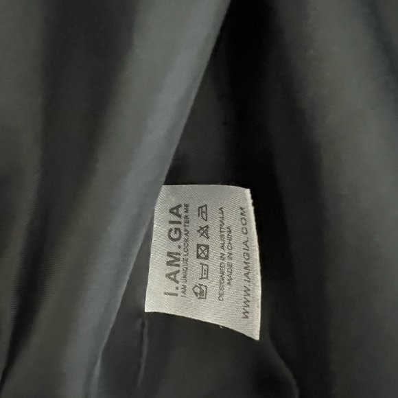 I.AM.GIA Pixie Coat - Black - Oversized - Picture 5 of 9